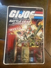 1983 Hasbro GI Joe Series 2 Battle Gear Accessory Pack #1 20 Back MOC Sealed picture