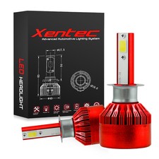 Xentec LED Light Bulb Conversion Kit 70W 50000LM 6000K H11 H8 H9 Headlight Fog picture