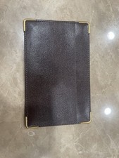 Vintage Leathersmiths of London leather cardholder/notepad, made in England picture