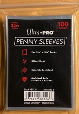 1 Pack 100 Ultra Pro Card Penny Sleeves Unopened With Tracking picture