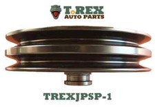 Fits 1972-1992 Jeep CJ, GW, J-10/20 & AMC Power Steering Double Pump Pulley picture