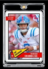 2025 Trinidad Chambliss Future Stars Rookie Card Ole Miss Rebels Top Performer picture