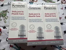 3X Penetrex Daily Joint & Muscle Care Roll On 2.5oz Ea Exp11/30/2026 picture