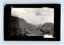 Old Vintage Photo CONSTRUCTION SCENE PANAMA CANAL ORIGINAL ANTIQUE SNAPSHOT picture