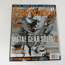 Vintage Official U.S. PlayStation Magazine Issue 51 Dec 2001 Metal Gear Solid 2 picture