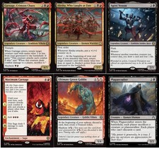 Carnage, Crimson Chaos Commander Deck  - 100 Cards  -  Spider-Man - NM - MTG picture
