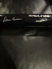 Dave Parker Autographed Black Rawlings Bat JSA Pirates/Reds picture