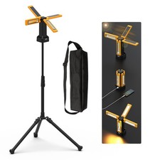 13200mAh Solar Work Light, 8000 Lumen, IPX4 Waterproof, Dimmable, 4 Modes, Porta picture