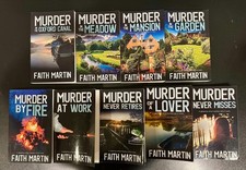 Faith Martin DI Hillary Greene Book Series Lot of 9 (Paperback) picture