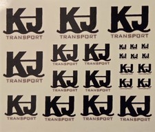 1/64th scale-Fast & the Furious -KJ Transport- WATERSLIDE DECALS ONLY picture