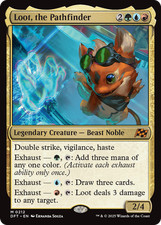 x1 Loot, the Pathfinder DFT Aetherdrift MTG 212 MYTHIC M/NM 1x picture