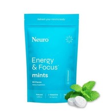 Neuro Mints Peppermint – Energy & Focus with Caffeine & L-Theanine, 90ct picture