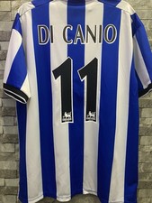 Sheffield Wednesday 97/98 Home Shirt Size Adults Large #11 Di Canio picture