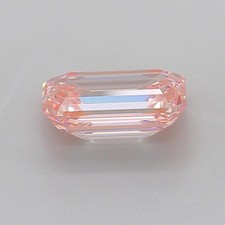 CERTIFIED 1.05 Carat Natural Pink Diamond Emerald Cut  LOOSE VVS1/  5.5 mm picture