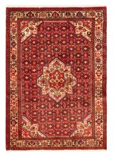 Vintage Traditional Hand-Knotted Area Rug 4'9