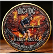 AC/DC 53rd Anniversary Coin picture