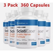3 Pack SciatiEase Labs Sciati Ease Sciatic Nerve Formula 120 capsules - Exp：2028 picture