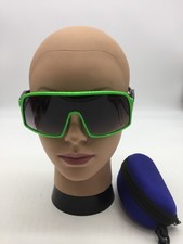 Oakley Unisex Green/Black Trendy Sunglasses Grey Lens picture