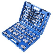 56Pcs Auto Air Conditioning Leak Detector Detection Fitting Tool Kit Car Truck picture