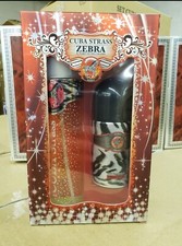 Cuba Strass Zebra EDT Spray 3.3 fl.oz and Deodorant 1.7 fl.oz for women. picture