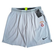 Men's Nike Galatasaray Player Match Issue Shorts 915085-043 Grey size LARGE picture