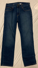 Carhartt Men's 31x30 Relaxed Fit Straight Leg Rugged Flex Denim Blue Jeans picture