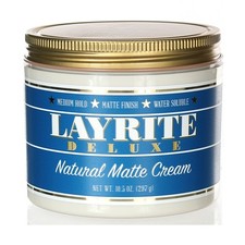 Layrite Deluxe Natural Matte Cream 10.5oz/297g NEW SEALED picture
