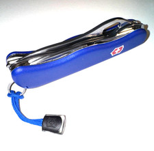 New Victorinox Swiss Army 111mm Knife : One Hand NS BLUE FORESTER  0.8361.MW2 picture