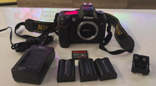 Nikon D70s 6.1MP DSLR Camera Body W/ 3 batteries charger memory card (NO LENS) picture
