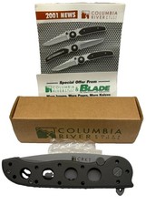 CRKT M16-12 Carson Design Tactical Folding Knife Tanto Serrated NOS w/ Box picture