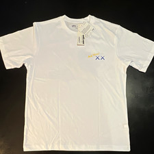 Uniqlo UT KAWS x Warhol Graphic Print Crew Neck Tee White Men's M Cotton picture