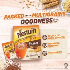 2 x Nestlé NESTUM 3-in-1 Chocolate 14 Sachets x 28g picture