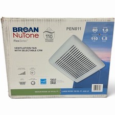 Broan NuTone PEN811 Flex Series 80-110 CFM Bathroom Exhaust Fan 1.5 Sone picture