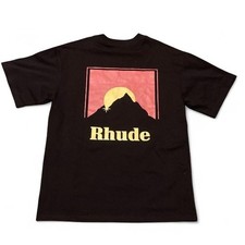 NWT Rhude Moonlight graphic tee black red yellow SSENSE exclusive M/20.5 picture