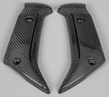 2006-2015 Yamaha FZ1 Fazer Radiator Covers (Fairing Version) - 100% Carbon Fiber picture