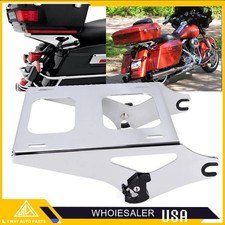 New Detachable Two Up Tour Pak Pack Mounting Rack for Harley Touring 2009-2013 picture