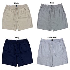 Gap Men's Breathable Soft Woven Linen Pull-On Easy Fit Short picture