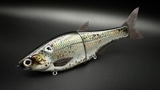HINKLE SHAD JR. CLONE EMERALD SHAD SWIMBAIT CUSTOM PAINTED - NEWEST DROP 🆕 🔥 picture