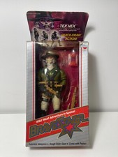 Rare & VTG 1986 TEX HEX BRAVESTAR Action Figure Mattel NEW SEALED picture