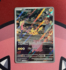 Pokemon TCG Pikachu 173/165 SV Scarlet & Violet 151 IR Holo Full Art ENG picture