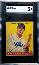 1933 Goudey Baseball #58 FRANK LEFTY O'DOUL Big League Chewing Gum SGC 3 VG picture