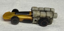 Vintage 1970 Hot Wheels Sizzlers Redlines Orange Gold -untested picture