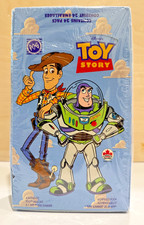 Vintage 1995 POG Toy Story Milkcap Booster Box Sealed 24 Packs NOS Disney Canada picture