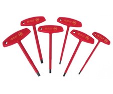 Wiha 33490 Insulated T-Handle Hex Inch 6 Piece Set picture