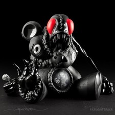 Kidrobot Alex Pardee Black DigesTED 6 Inch Vinyl Figure. NIB. picture