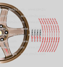 Replacement Wheels Decals Rays TRD T3 Design Rims picture