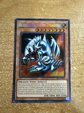 🔥 YUGIOH Blue-Eyes Toon Dragon SRL-EN000 SECRET RARE NEAR MINT picture