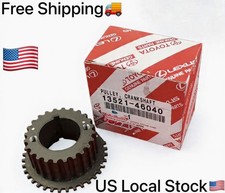 13521-46040 Genuine Toyota Lexus OEM Crankshaft Timing Pulley /Free Shipping picture