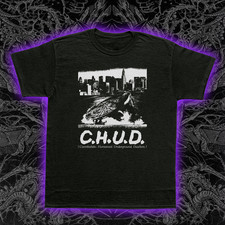 C.H.U.D. 1984 Cult Horror T-Shirt Sewer Mutants Movie Tee Retro Scary Shirt picture