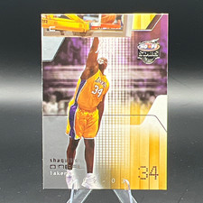 Fleer 2002-03 NBA Hoops Stars #34 Shaquille O'Neal Los Angeles Lakers picture